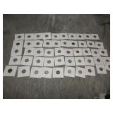 50 Mercury SILVER Dimes all 1944