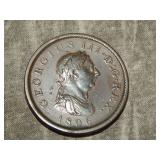 LARGE 1806 British Copper PENNY Way NICE !!!