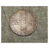 1711 Briish SILVER Shilling (NICE ONE)