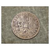 1723 British SILVER Shilling SSC issue