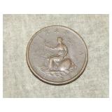 1799 British PENNY - Nice coin      #2