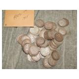 66 British SILVER 1902-19 Threepence 2.92 Troy Oz