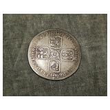 1746 LIMA British SILVER Sixpence
