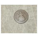 1722 British Farthing