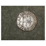 1576 Elizabeth I sixpence Hammered Silver