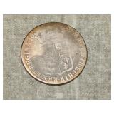 1689  British SILVER Half CROWN