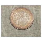 1901 British SILVER Florin Nice DETAIL