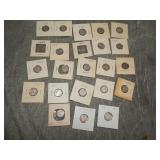 23 Canada SILVER 10 Cent Coins some OLDER
