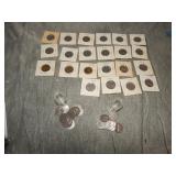 Vintage Canadian 5 Cent coins 1922 & UP