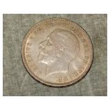 1935 British SILVER  CROWN