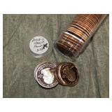 Roll of 40 PROOF 2005 S California State Quarters