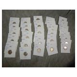 50 Roosevelt SILVER Dimes all 1954 & 1946