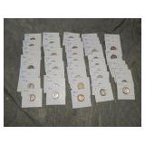 50 Roosevelt SILVER Dimes 1946 & 1954