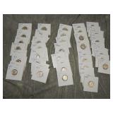 50 Roosevelt SILVER Dimes 1964 & 1954
