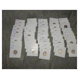 50 Mercury SILVER Dimes all 1942-45