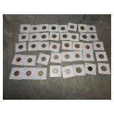 40 Buffalo Nickels all 1920