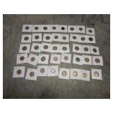 40 Buffalo Nickels all 1925 & 1926