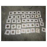 40 Buffalo Nickels all 1924-1925