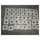 40 Buffalo Nickels all 1929