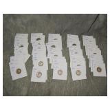 50 Mercury Dimes 1941