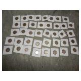 40 Buffalo Nickels all 1930 & 1934