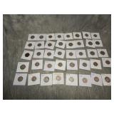 40 Buffalo Nickels all 1928