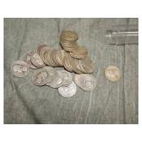 40 Washington 90% SILVER Quarters1964 & Earlier