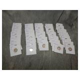 50 Mercury SILVER Dimes all 1943