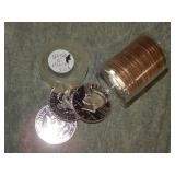Roll of 20 GEM PROOF Kennedy Half Dollars 2000 S