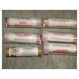 2009 Lincoln Cent BU Bank Rolls 2 ea. Form P&D