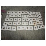 50 SILVER Mercury Dimes 1937-1939