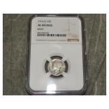 1916 D Mercury Dime NGC AG Details - KEY DATE
