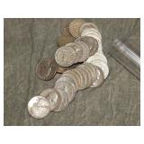 40 Washington SILVER Quarters 1964 & earlier