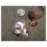 Roll of 40 Gem PROOF 2003 S Maine Quarters