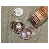 Roll 40 Gem PROOF 2000 S South Carolina Quarters