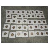 40 Buffalo Nickels all 1927