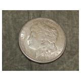 1921 s Morgan SILVER Dollar Au ish U grade