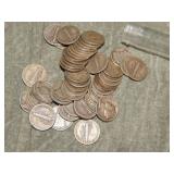 50 Mercury SILVER Dimes