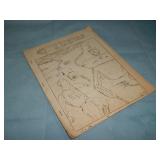 1939-40 V1 N1 THE SCIENTIALD Fanzine