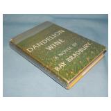 1957 Ray Bradbury DANDELION WINE SIGNED 1st ed.