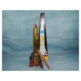 Vintage INTERKOSMOS HOLDRAKETA Rocket w/Box
