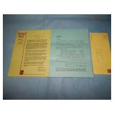 1947 Fantasy Press Letter & Order Form