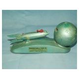 1950's DURO STRATO BANK XU232 ROCKET/MOON BANK