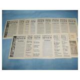1947-50 Fantasy Review First 18 Issues