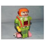 Vintage Japanese Yoneya Wind-Up Space Man