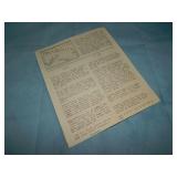 1940 V1N1 Melbourne Bulletin Warwick Hockley