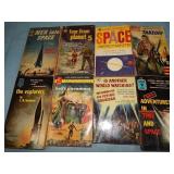 (8) Science Fiction Stories/Pulps By TOP AUTHORS