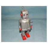 Vintage c. 1950's SPARKY ROBOT YOSHIDA Wind Up