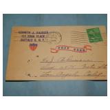 1944 Bufflocon Autographs to Forest Ackerman
