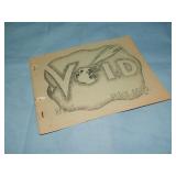 1952 November #1 VOID Fanzine